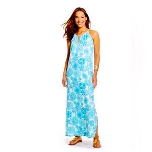 Lilly Pulitzer for Target Maxi Dress in Sea Urchin print, Size Medium